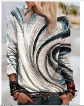 2023 Women's Korean Style Loose Fashion Sweatshirt